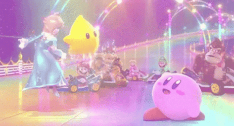 High Five Kirby Dancing GIF