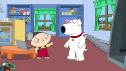 High Five Stewie And Brian Griffin GIF