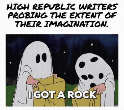 High Republic Writers Probing Imagination I Got A Rock GIF
