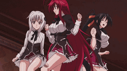 High School Dxd Anime Girls Dancing