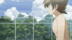 High School DxD Issei Swimming Pool Hit GIF