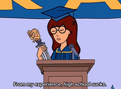 High School Graduate Daria Morgendorffer GIF