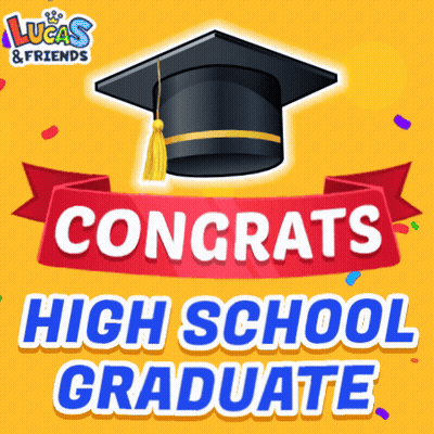 High School Graduation Lucas And Friends GIF