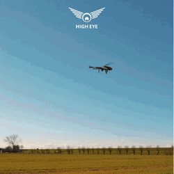 Higheye Airboxer Drone Ready For Takeoff GIF