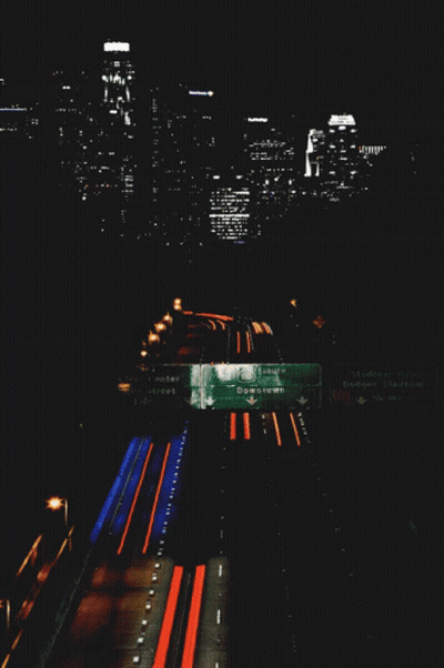 Highway Sign North And South GIF