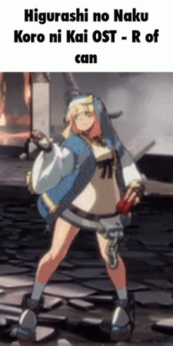 Higurashi No Naku Koro Ni Kai OST R Of Can Cartoon Character GIF
