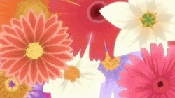 Higurashi When They Cry Opening Anime Flower GIF