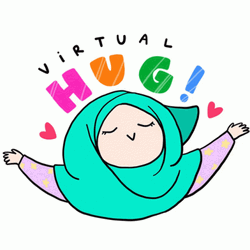 Hijab Woman Virtual Hug