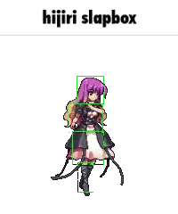 Hijiri Slapbox Pixel Art Girl Sticker