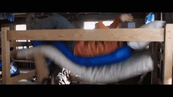 Hiking Camp Bed Falling GIF