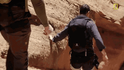 Hiking Joel McHale Nat Geo GIF