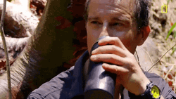 Hiking Zachary Quinto Replenishing GIF