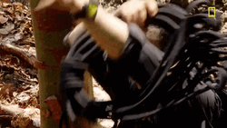 Hiking Zachary Quinto Taking Rope GIF