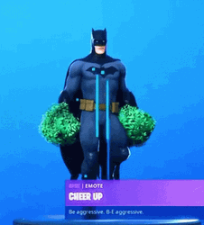 Hilarious Batman Cheer Dance GIF
