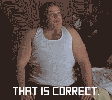 Hilarious Chris Farley Undressing GIF