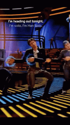 Hilarious Dancing Solo Han Solo GIF