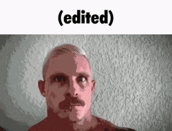 Hilarious Dude Serious Edit Looks GIF