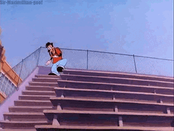 Hilarious Falling Down Goofy Meme  GIF