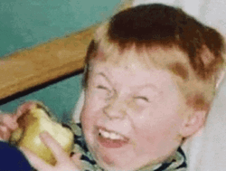 Hilarious Kid Face Sarcastic Laugh Meme GIF