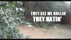 Hilarious Man Rolling They See Me Rollin GIF