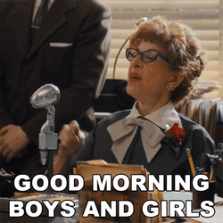 Hilarious Principal McGee Good Morning GIF