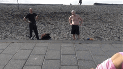 Hilarious Skateboard Ride Sleeping GIF