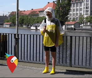 Hilarious Weatherman Reporter Fail Drunk GIF
