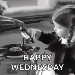 Hilarious Wednesday Addams Dancing GIF