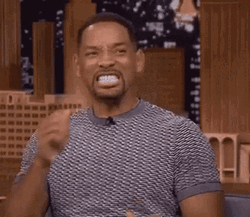 Hilarious Will Smith Nail Biting GIF