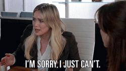 Hilary Duff I Cant Believe Youve Done This GIF