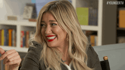 Hilary Duff Laughing In Tv Land