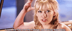 Hilary Duff Needs Fast And Furious