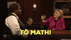 Hillary Clinton Hangover Math GIF