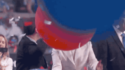 Hillary Clinton Looking Happy On Stage GIF