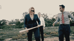 Hillary Clinton Political Ads Space Printer Scene GIF