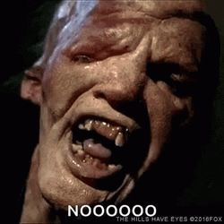 Hills Have Eyes Scary Face GIF
