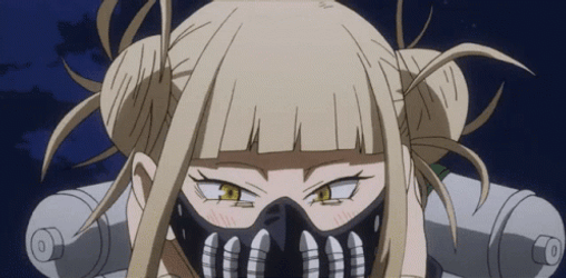 Himiko Toga Wear Mask Battleground GIF
