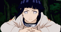 Hinata Hyuga Attacking  GIF