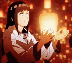 Hinata Hyuga Flying Lantern  GIF