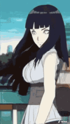 Hinata Hyuga  Pretty Visual  GIF