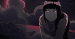 Hinata Hyuga Smoke  GIF
