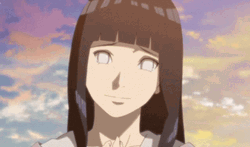 Hinata Hyuga Wiping Her Eyes  GIF