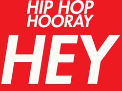 Hip Hop Hooray Typography GIF
