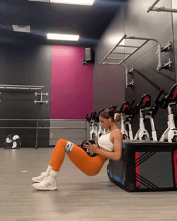 Hip Thrust Girl Workout GIF