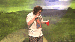 Hippie Enjoying And Dancing  GIF