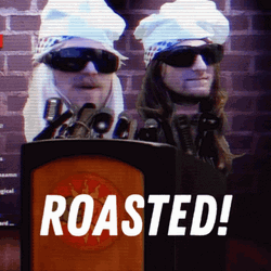 Hippie Guys Chilling Got Roasted GIF