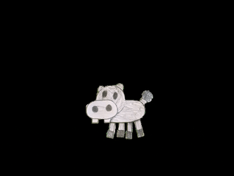 Hippo Poop Playing Drawing Hippo GIF