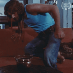 Hippy Dude Seats Taken  GIF