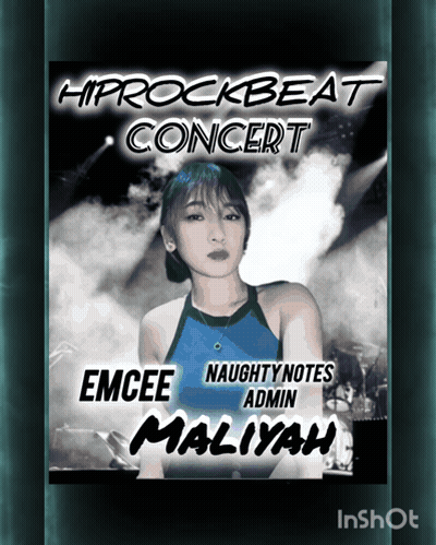 Hiprockbeat Concert Poster Featuring Emcee And Maliyah GIF