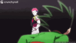 Hisoka Beating Up Gon In Hunter X Hunter GIF
